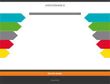 Tablet Screenshot of ortofruttaweb.it